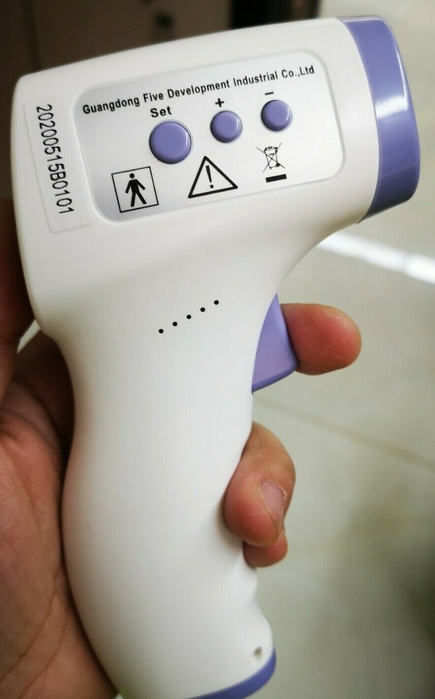 Digital LCD Infrared Thermometer Non-contact Forehead Temperature, 10-pack