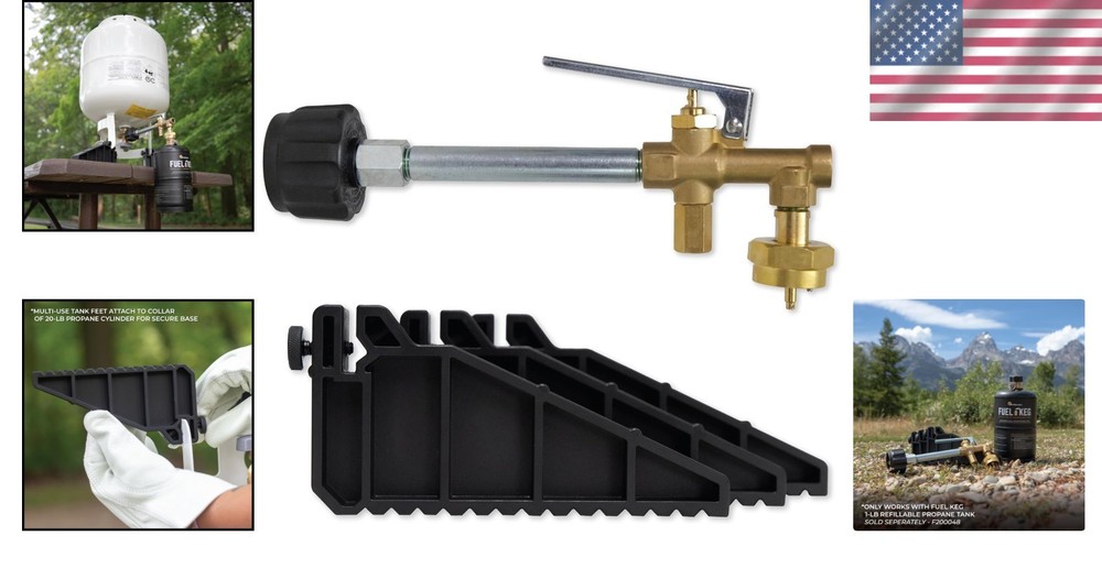 Lightweight Portable Propane Refill