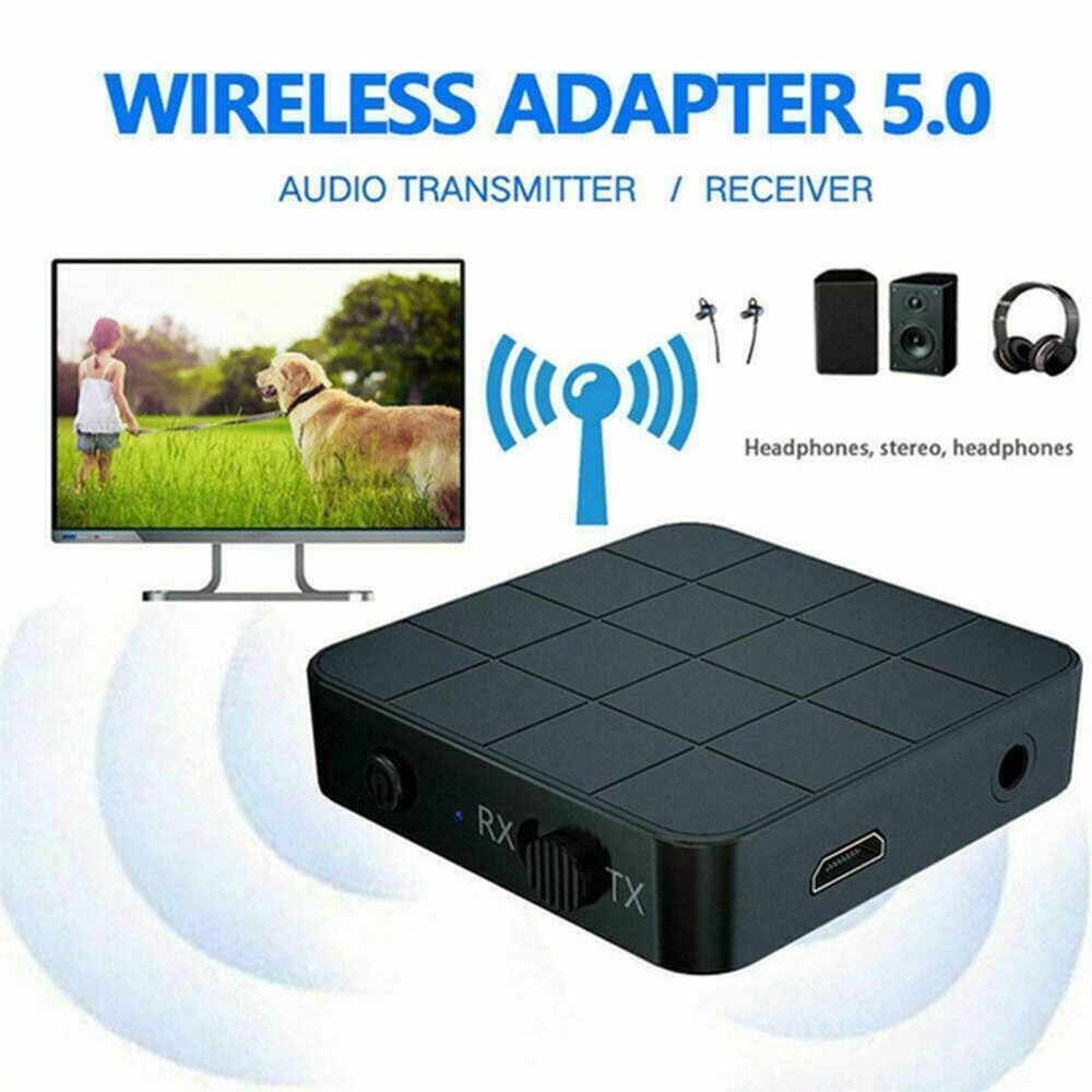 Bluetooth Audio Transmitter/Receiver Adapter With USB Power Cable/AUX Cable r