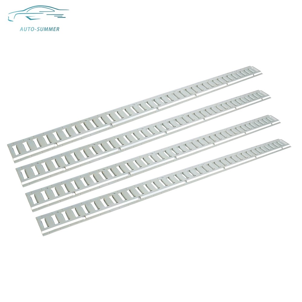 High Quality Horizontal 4 Pcs 6' E Track Tie Down Enclosed Trailer Galvanized