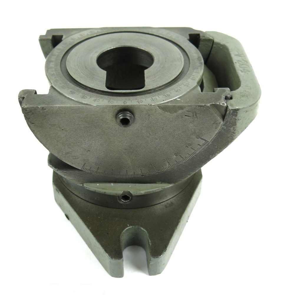 Wesson No. 2 Compound 3-Axis Universal Milling Angle Vise Base (Partial Tool)