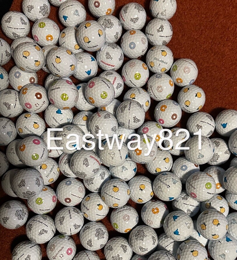 2 Dozen TP5 Pix Practice Golf Balls - Random Assortment ClearPath Alignment