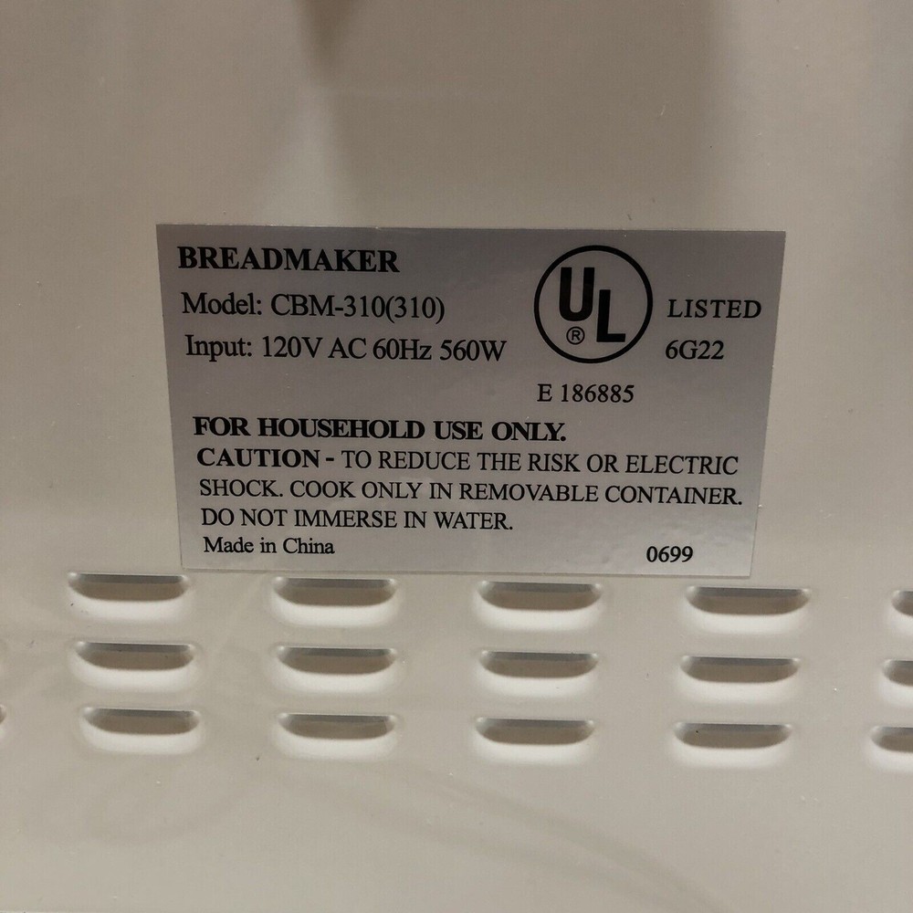 Paddle for Magic Chef Bread Maker Model CBM-310 (310) (-O-)