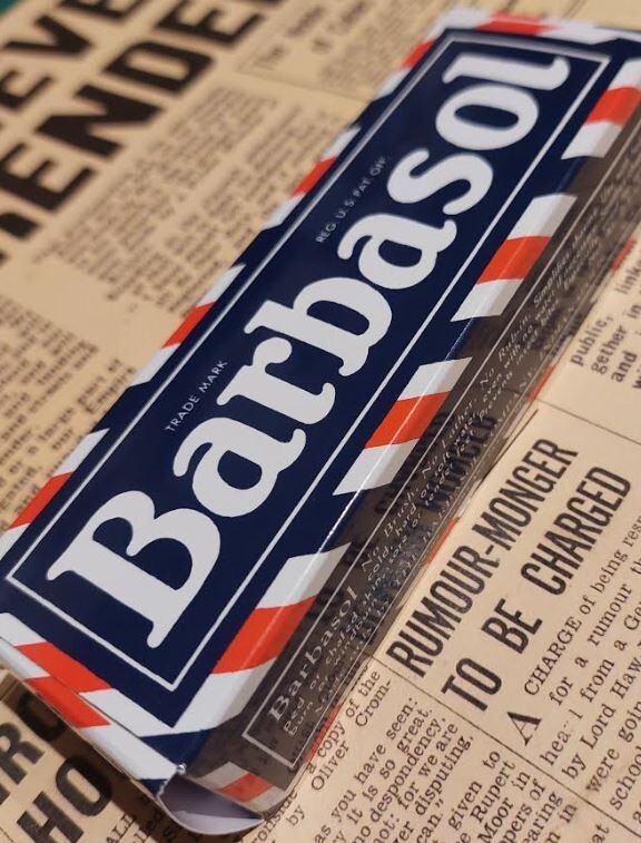 WW11 US Army Barbasol Shave Cream Box - reproduction