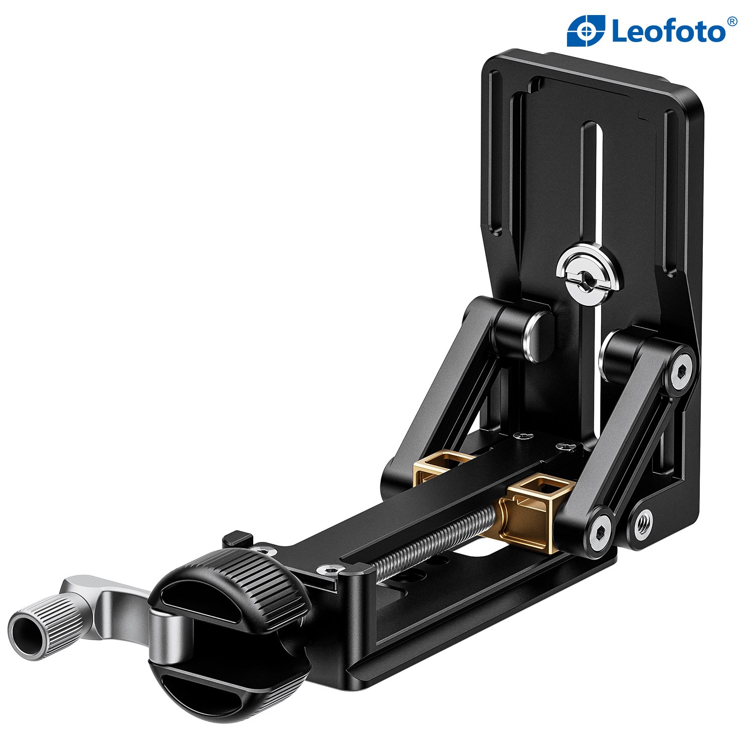 Leofoto BVL-02 Tilt Adapter with Crank Handle-Arca Compatible