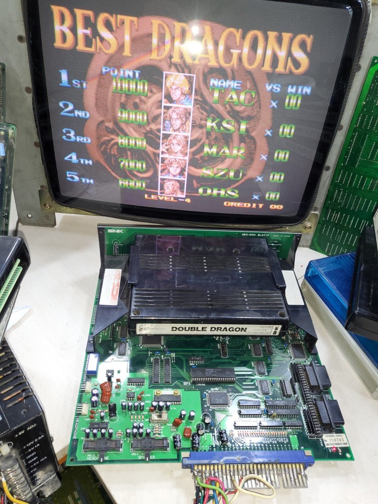 DOUBLE DRAGON MVS Neo Geo PCB ORIGINAL