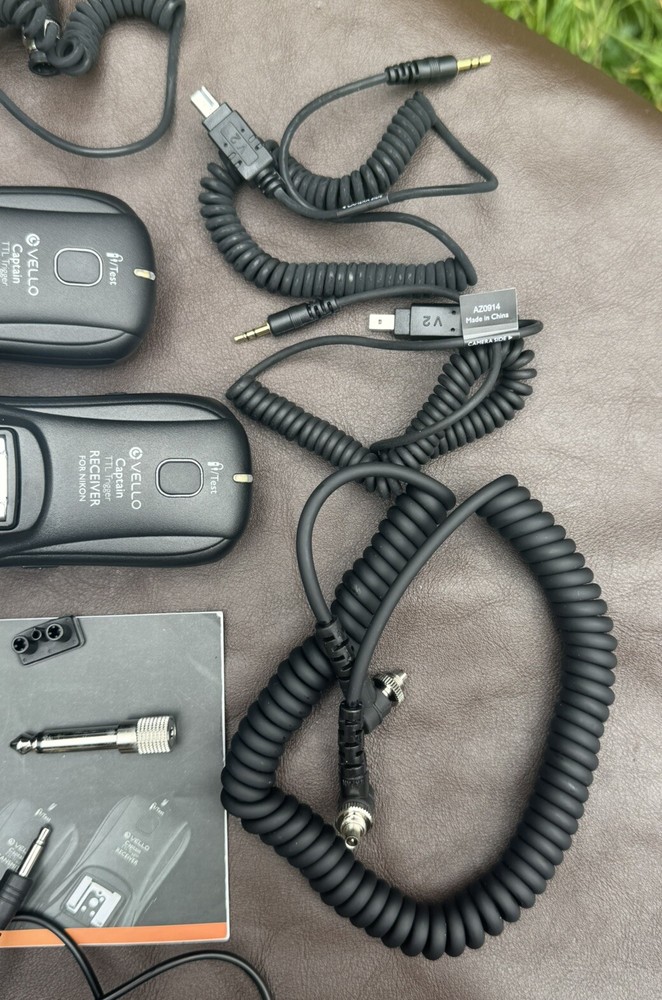 Vello TTL Trigger Captain For Strobes Flash Nikon Complete