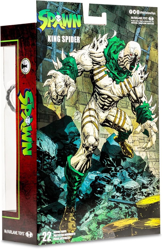 McFarlane - Spawn - 7" King Spider Action Figure 7 inch
