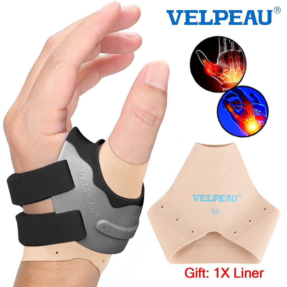 VELPEAU CMC Thumb Brace Joint Support Splint Without Limiting Hand Function