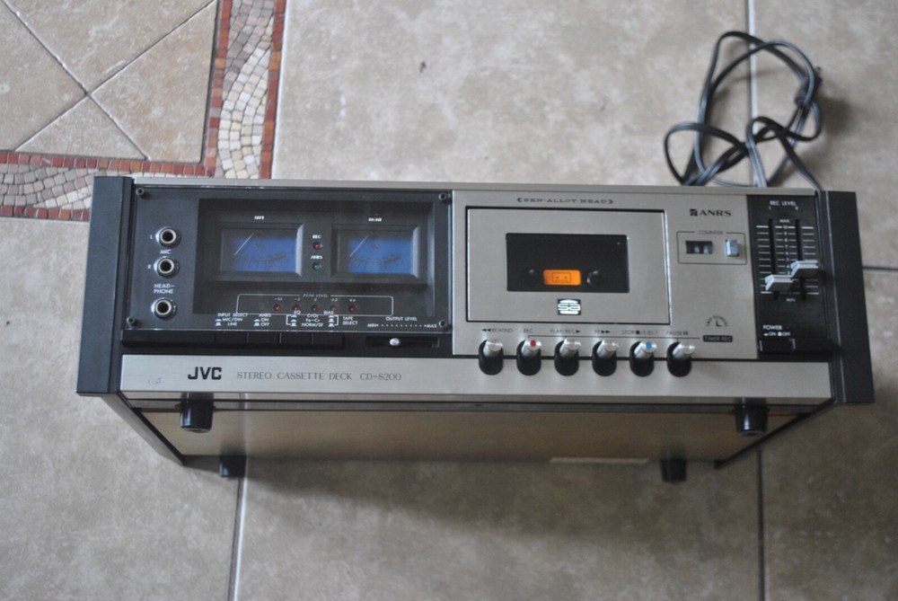 jvc cds 200 cassete deck