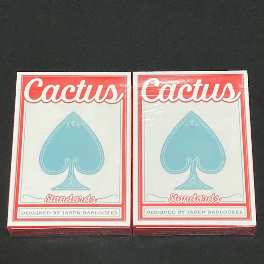 2 Cactus Standard Playing Cards
