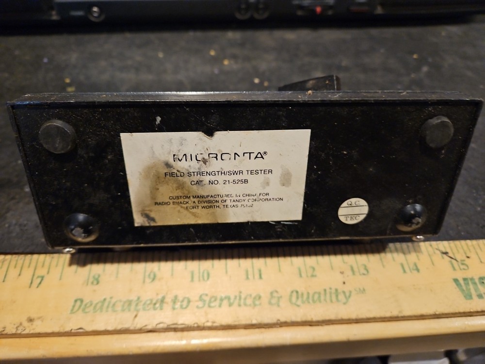 Micronta Field Strength and SWR Tester - No Cords. Untested