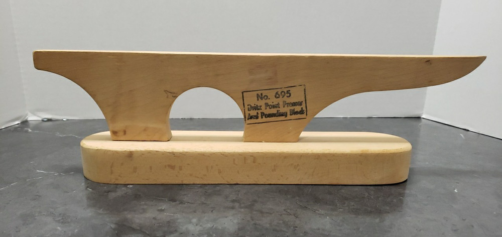 Dritz Point Presser & Pounding Block No. 695