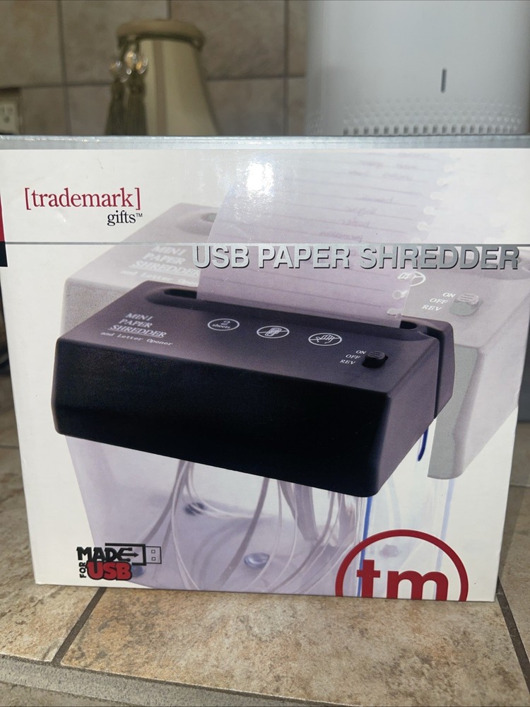 USB Mini Desktop Shredder