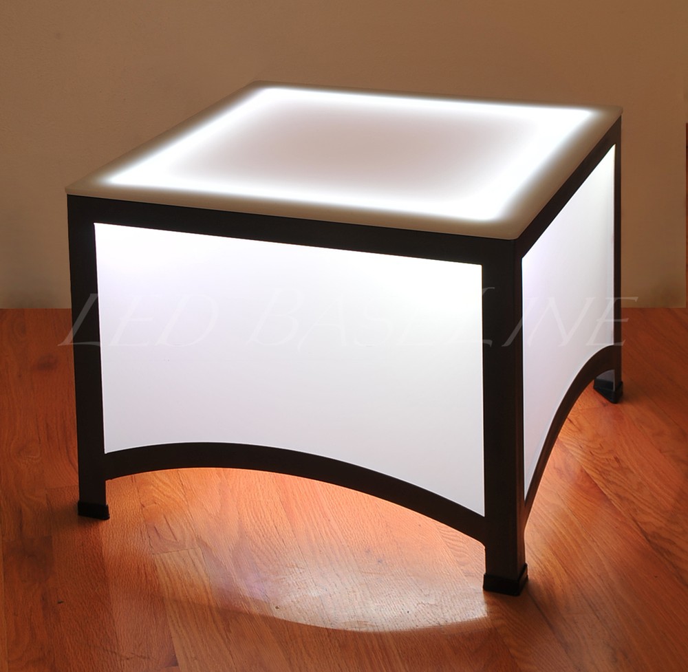 17.5" LED END TABLE MODERN COLOR CHANGING