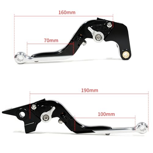 Motorcycle Brake Clutch Levers Folding Extendable Adjustable CNC Levers