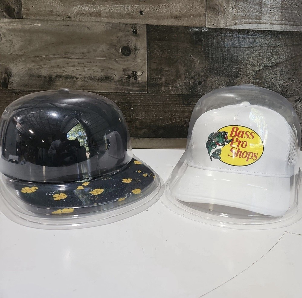 Hat Plastic Protector Display Travel Storage Case Baseball Cap Flat Brim Bill
