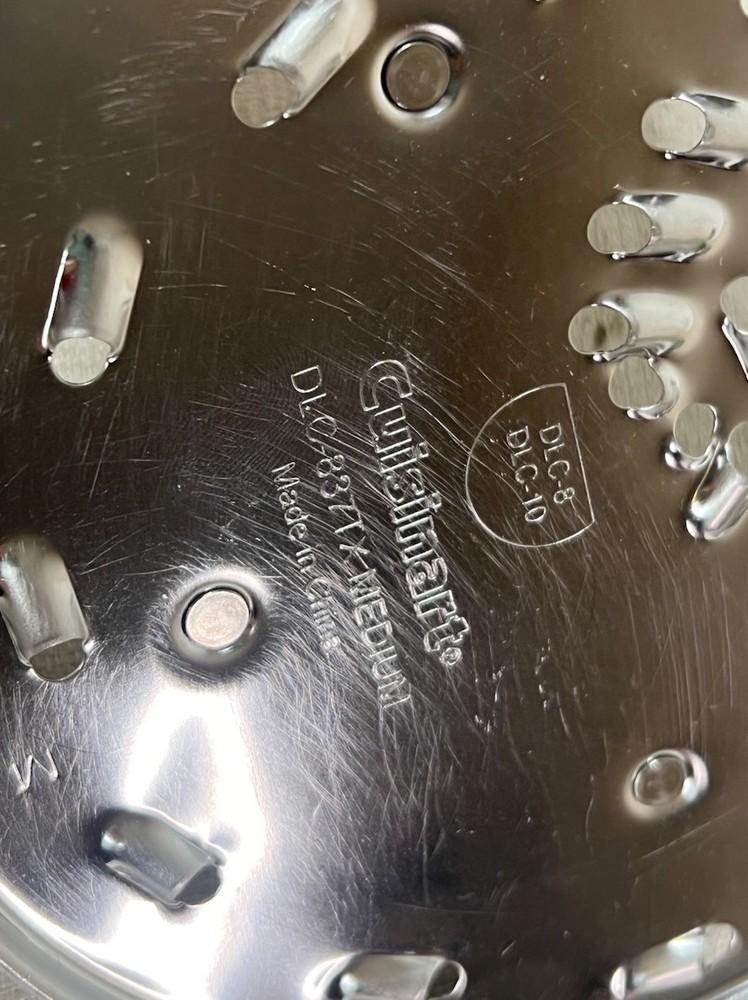Cuisinart Prep 7 Food Processor Medium Shredding Disc DLC-837 TX Medium