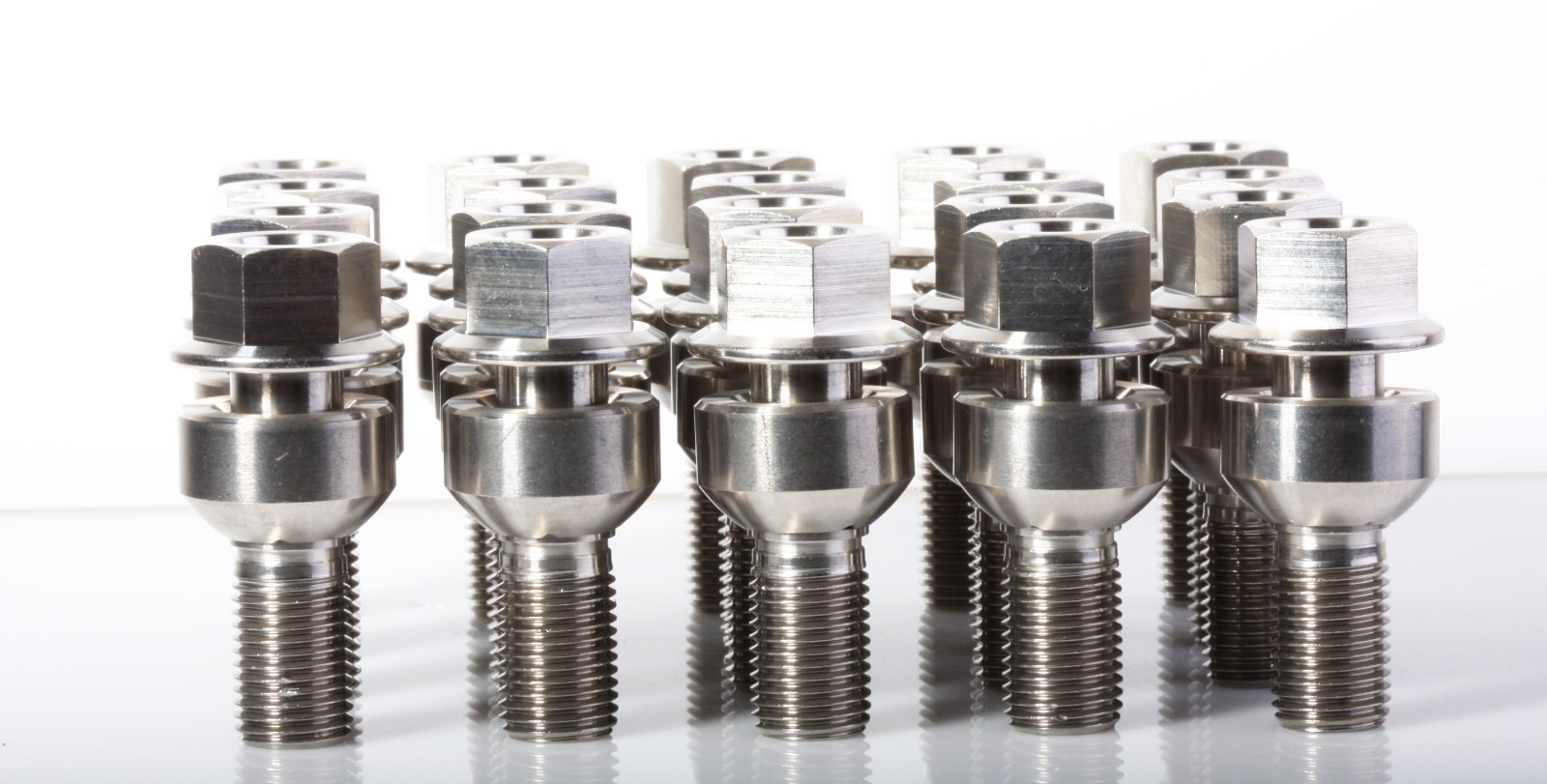 Porsche 911 Titanium Lug Bolt Aerospace Grade 5 6AL4V Titanium 20 pieces