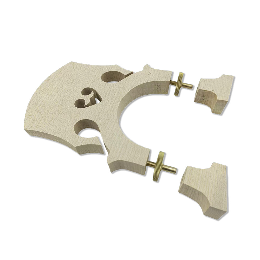 cello bridge Split type cello parts luthier supply