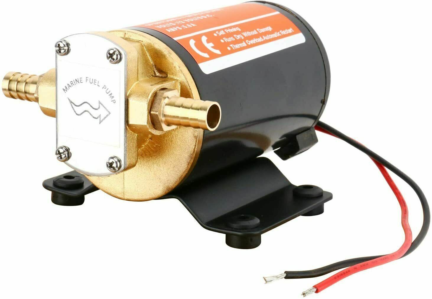 12V 3.7GPM 14.0LPM Electric Oil Scavenge Pump Oil Transfer Turbo Oil Gear Pump