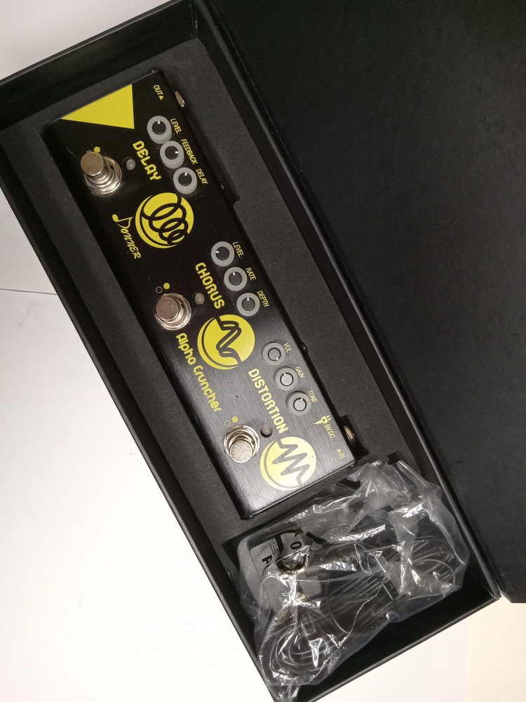 Donner EC962 Multi Guitar Effect Distortion Pedal with Adapter