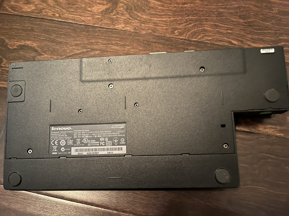 Lenovo ThinkPad Pro Docking Station Type 40A1