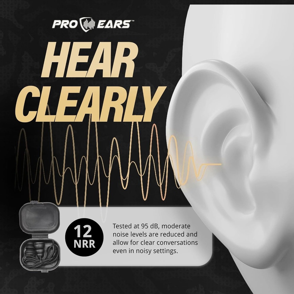 Pro Ears Audiomorphic Plug Large-Black