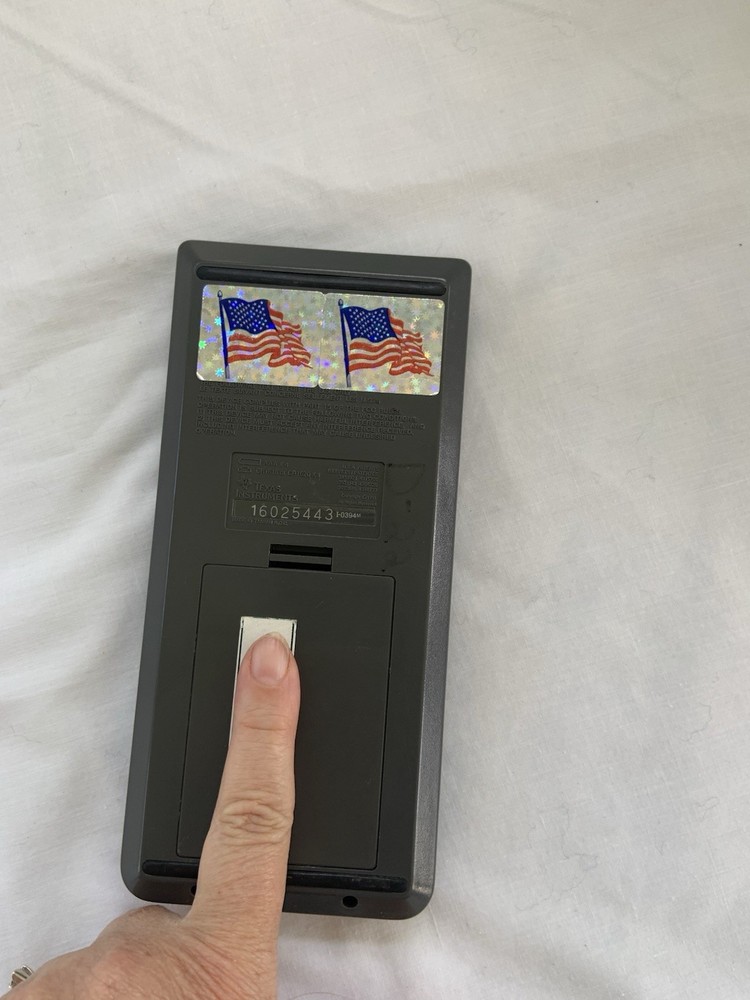 Texas Instrument TI 82 Graphing Calculator Math Necessary Tested