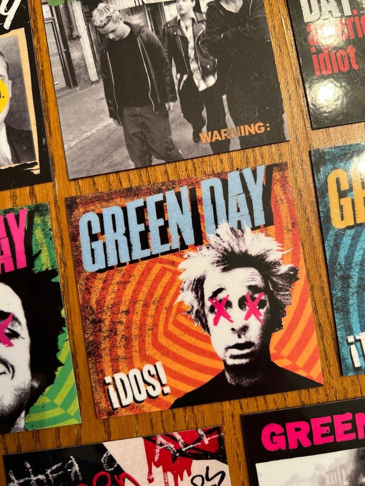 Green Day fridge magnets