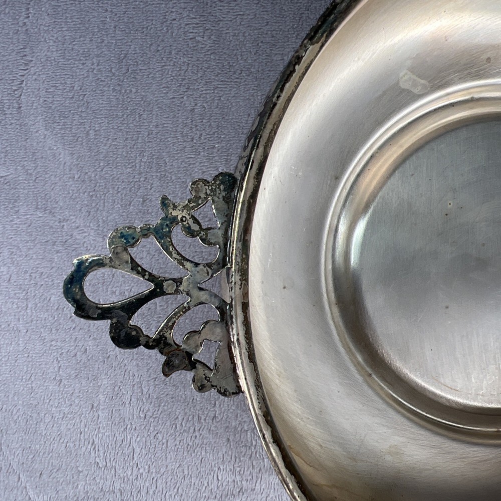 The Sheffield Silver Co Silver 8 1/4" Serving Tray 1126