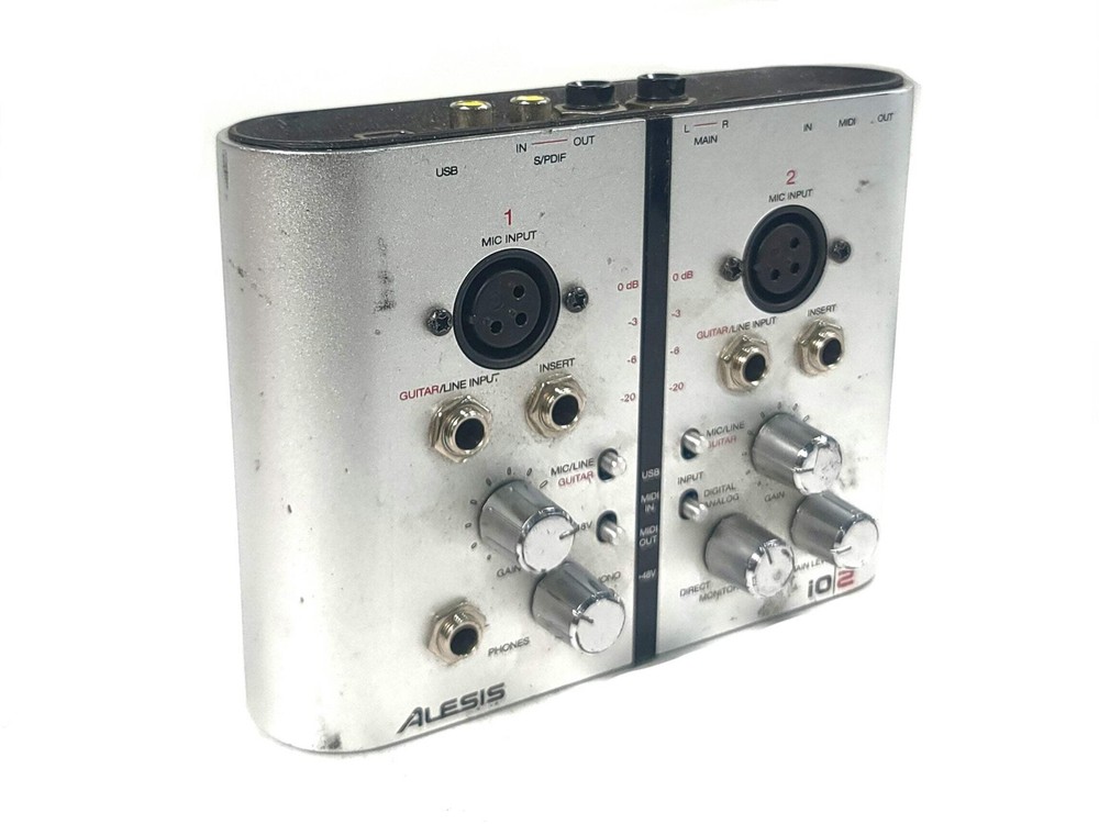 Alesis iO2 USB Audio Interface (C2018-435)