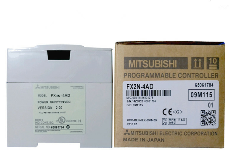 Mitsubishi Expansion Module FX2N-4AD Programmer Controller 4-channel input