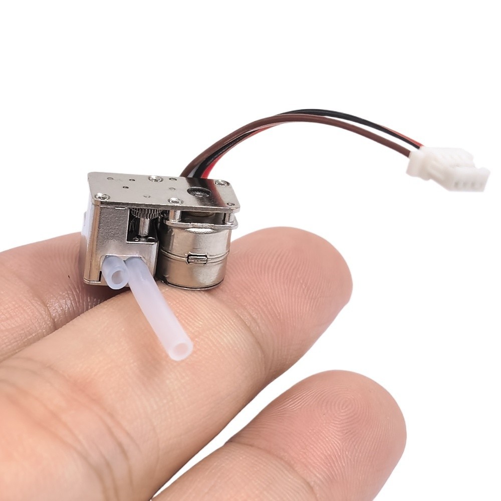 Tiny 8mm Water pump Stepper Motor Metering Precision Peristaltic Flow Control