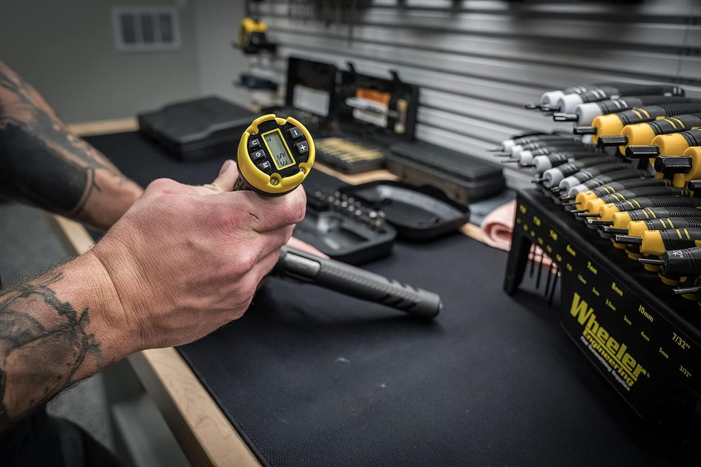 Digital Firearms Accurizing Torque Wrench with Interchangeable Bits and LCD Disp
