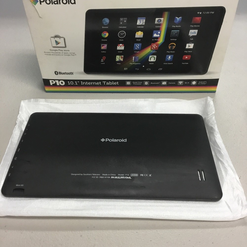 Polaroid P10 Dual Camera 10 Internet Tablet