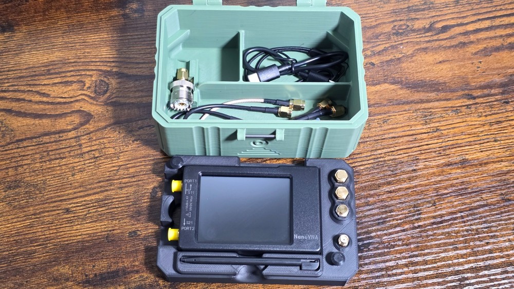 Custom NanoVNA-H Protective Case – 3D Printed Portable Storage Box