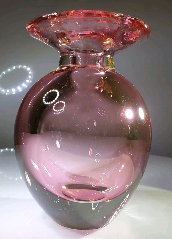 Murano Sommerso Bud Vase