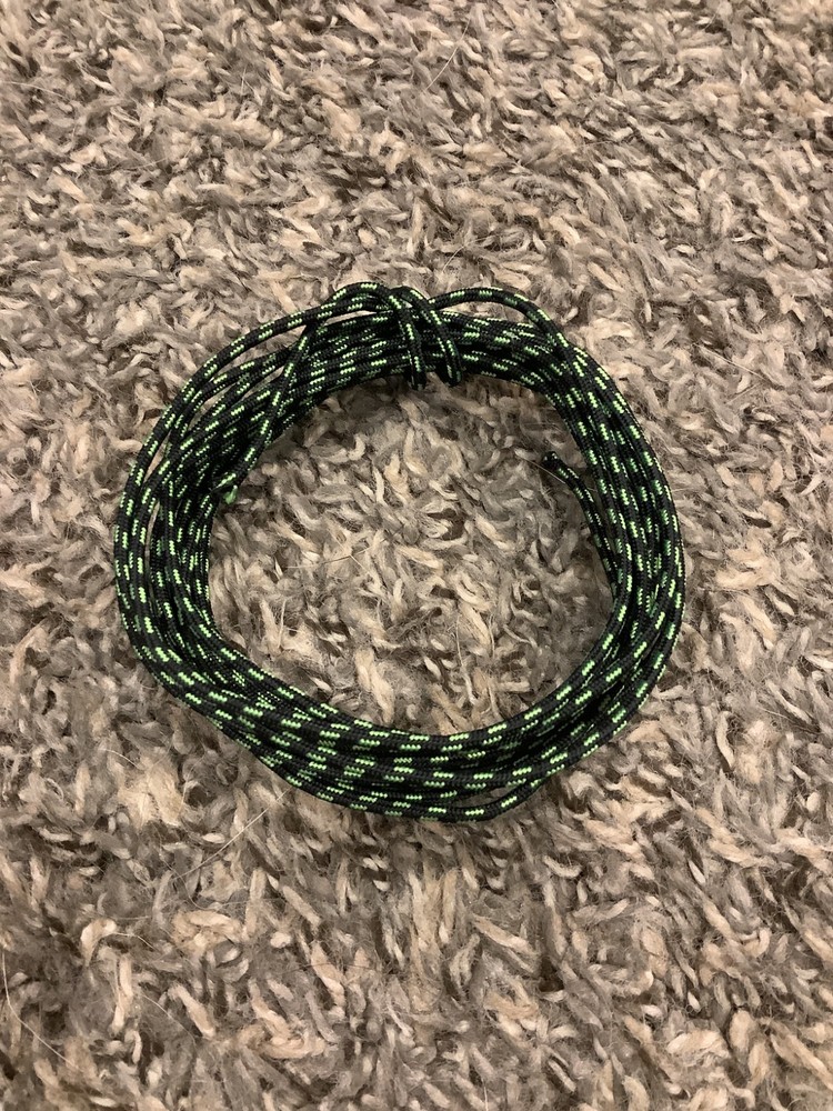 PINE RIDGE Archery NITRO STRING LOOP, d-loop,  Flo Green/Black  10Feet