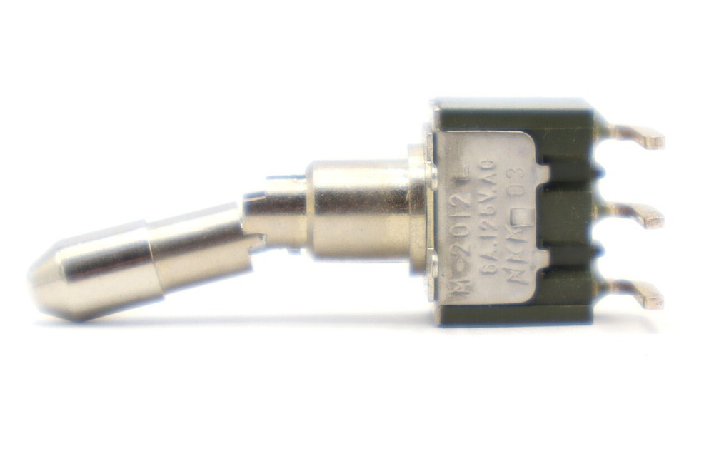 NKK Switches M-2012L Panel Mount MiniToggle Switch, 4pk