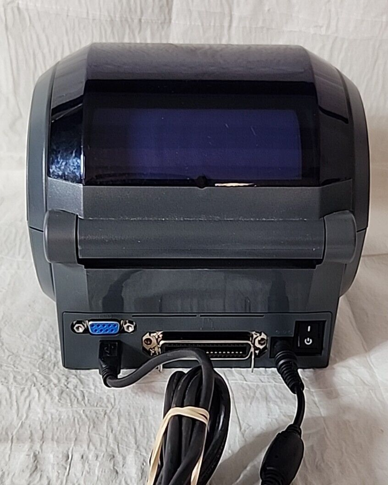Zebra GK420d Direct Thermal Label Printer USB & Power Adapter