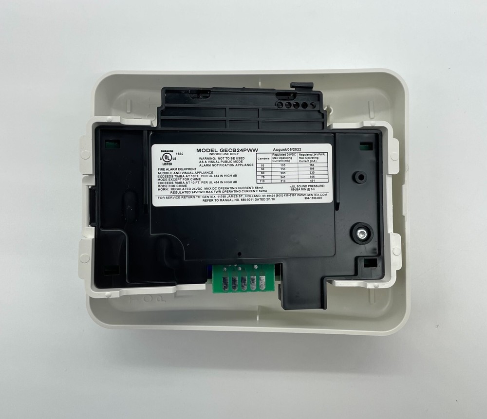 Gentex GECB24PWW - Same Day Shipping (SEALED)