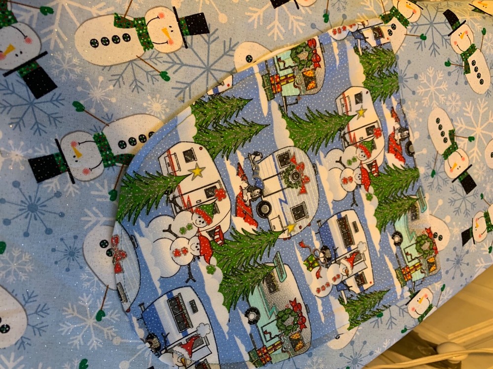 Handmade reversible crossbody apron