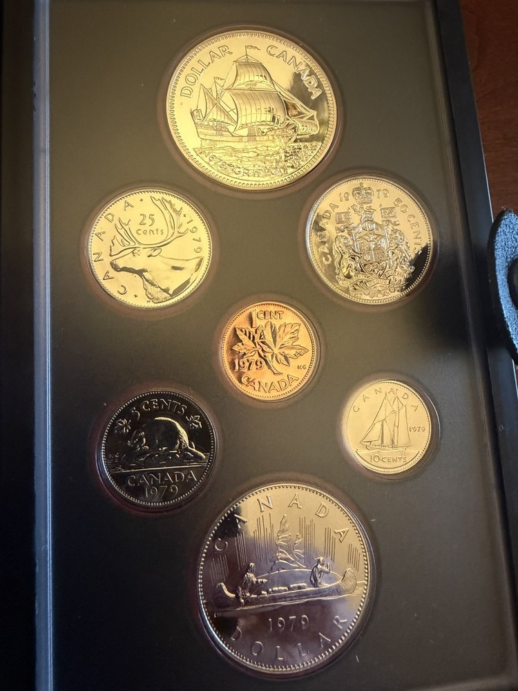 1979 CANADA PROOF-LIKE COIN SET DOUBLE DOLLAR With all packaging