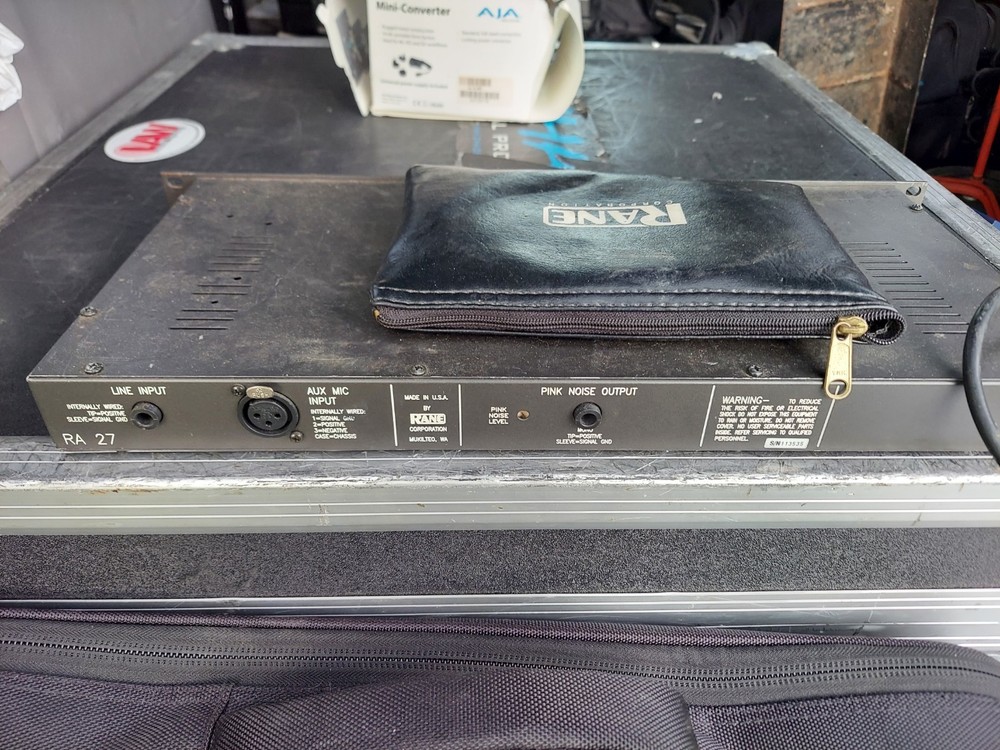 Rane RA 27 Realtime Spectrum Analyzer