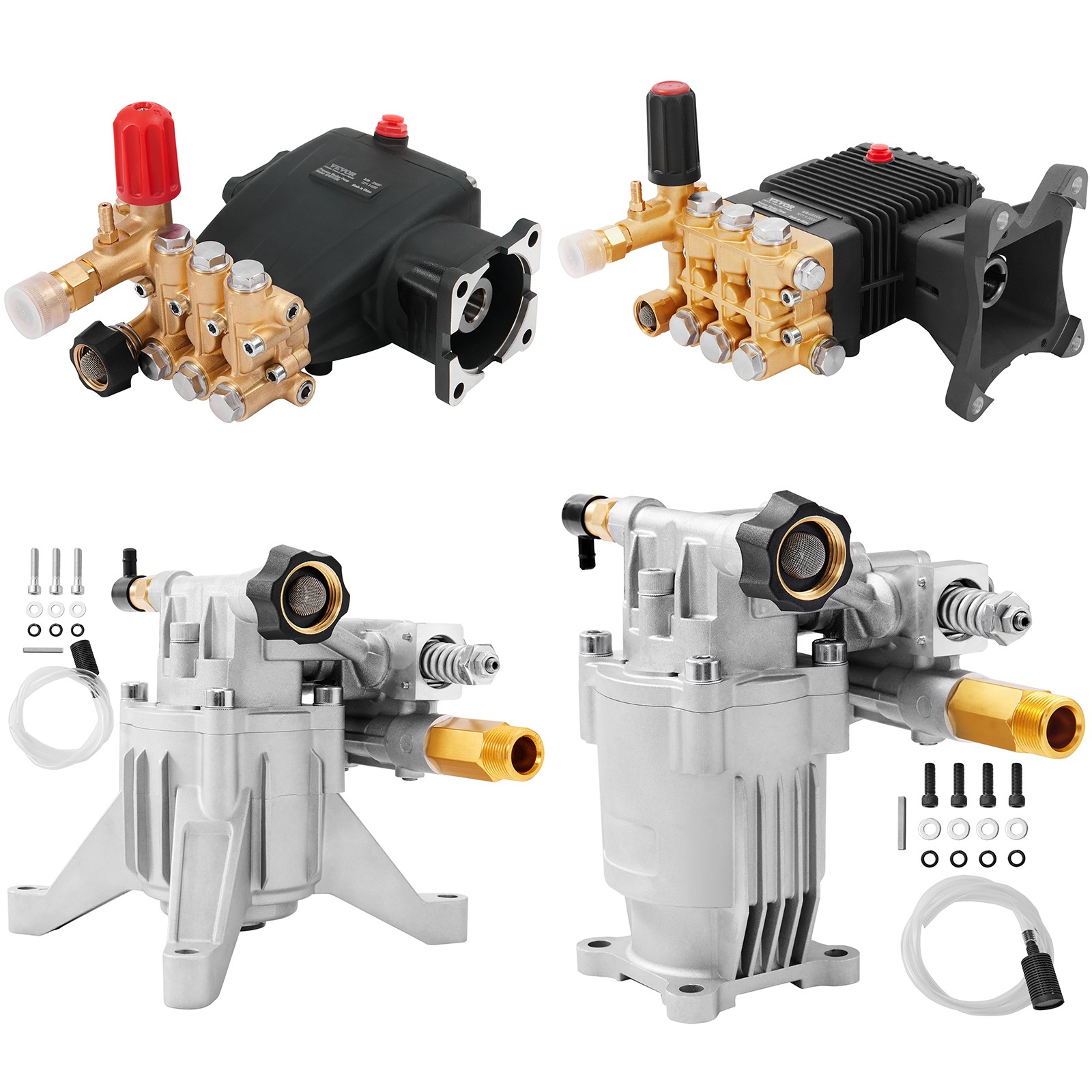 Pressure Washer Pump Horizontal/Vertical 3400/3700/4400 PSI Washer Pump