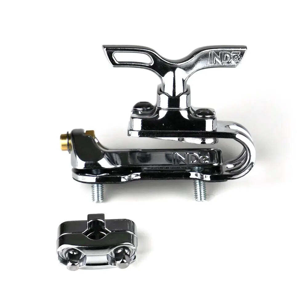 INDe Drum Labs BR3 No-Drill Tom/Accessory Mount Bracket Chrome