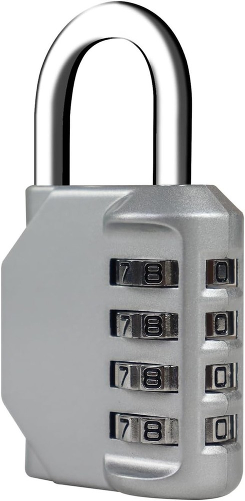 Resettable Portable Combination Padlock - Versatile Security for Outdoor Storage
