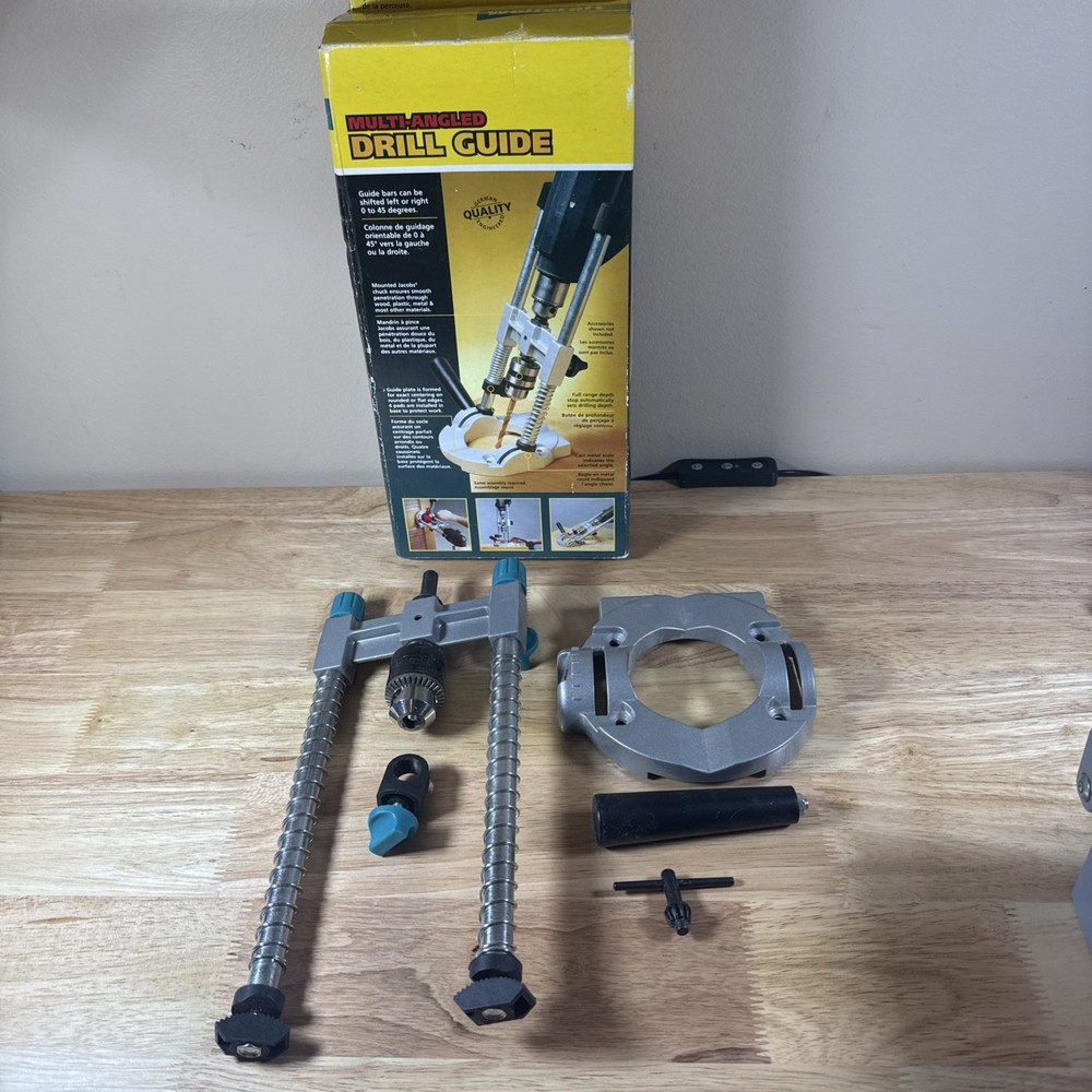 Wolfcraft 4525 Multi-Angled Drill Guide Up To 45 Degrees