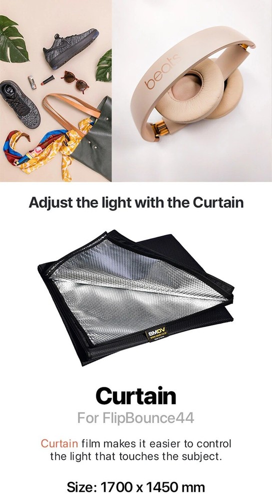 SMDV FLIP BOUNCE 44/Studio Photography Light Diffuser Ceiling Reflector Soft-box